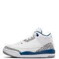 Pre-School Jordan 3 Retro  White/Mtlc Copper-True Blue-Cement Grey