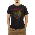 Tiger Head T-Shirt  Black