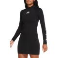 Air Long Sleeve Dress Black/White
