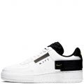 nike air force 1 type white volt black