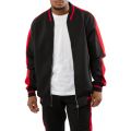 Heavy Set Track Jacket Black/Red
