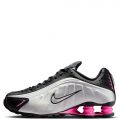 Shox R4 Black/Metallic Silver-Pinksicle