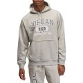 Dri-FIT Pullover Hoodie Grey Heather/White