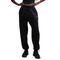 High-Waisted Oversized Sweatpants Black