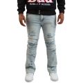 Crysp Denim Distressed Skinny Jeans LIGHT DISTRESS