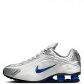  Shox R4 WHITE/METALLIC SILVER-RACER BLUE