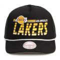 NBA Los Angeles Lakers Graded Trucker Adjustable Snapback Black