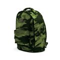 Mint Camo Leather Backpack Olive Camouflage