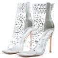Leona-01 Clear Dress High Heel