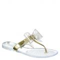 Claire-28 Thong Sandal Clear