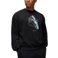  Brooklyn Fleece Crewneck Sweatshirt Black/Gamma Blue