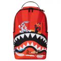 Looney Tunes Shark Run Backpack  Red