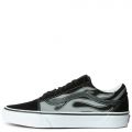 Reflective Flame Old Skool  Black