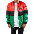 Los Angeles Dodgers Black History Month Jacket Red/Black/Green/Gold