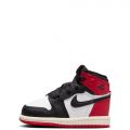 Toddler Jordan 1 Retro High OG "Black Toe Reimagined White/Black-Varsity Red-Sail
