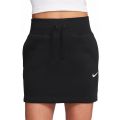 Phoenix Fleece Slim Mini Skirt Black/Sail