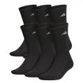  ATHLETIC CUSHIONED 6-PACK CREW BLACK/ALUMINIM 2