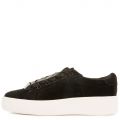 Steve Madden Bertie-V Black Platform Sneakers BLACK