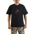 Skate Flame T-Shirt Black