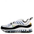 (GS) Air Max 98 White/Teal Nebula-University Gold-Black