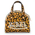Orange Cheetah Bowling Bag  Orange