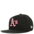 OAKLAND A's SNAPBACK BLACK/GREY/RED