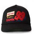 Ask Me Trucker Hat   Black