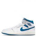 Air Jordan 1 Mid SE White/Sail/Industrial Blue
