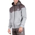 Langdon Tech Tracksuit Hood Stone Gray