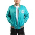 NFL Miami Dolphins Varsity Jacket  Turquoise