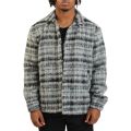 Marley Fluff Shirt Jacket Black Marle