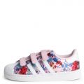 Pre-School Liberty London Superstar II Comfort Closure  Clear Pink / Cloud White / Light Pink