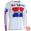 JT Racing Honda Team USA 1981 Flo-Form Pro Jersey (White) White