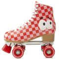 Veronica Checker Roller Skates Rose
