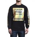 Black / Gold Men's Long Sleeve Shirt Brand Box