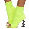 Dollar Sign Heel O/T Lime