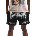 Mash Up Sweat Short  Black