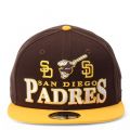 MLB San Diego Padres 950 Archive Snapback  Brown/Yellow