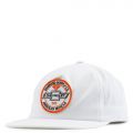American Muscle Snapback Hat White