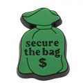 Secure The Bag Jibbitz Grn/Blk
