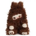 Doll Fuzzy Slippers  Chocolate