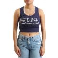 VONDUTCH Rib Tank Top VDSB4TP034-NAVY - Shiekh