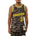 Golden State Warriors Tim Hardaway 1986-87 Tiger Camo Swingman Jersey Camo