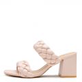 Mostly-S Low Heel Sandals Pink