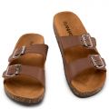 Glory-100 Sandals Chestnut