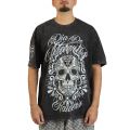 Las Vegas Raiders Dia De Muertos T-Shirt  Washed Black