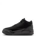 Pre-School Jordan 3 Retro Black/Dark Charcoal-White
