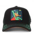 Martian Daffy Duck Trucker Hat  Black/Orange
