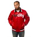 Portland Trailblazers Varsity Jacket Red