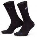 Everyday Plus Cushioned Crew Socks Black/Varsity Royal/White